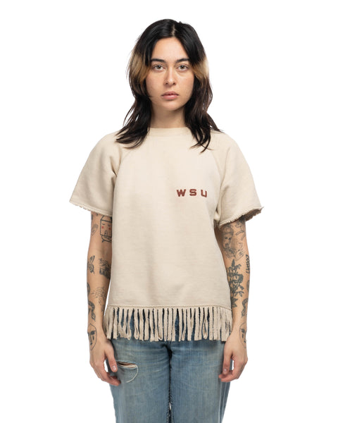 60's Fringed Sweatshirt - Small