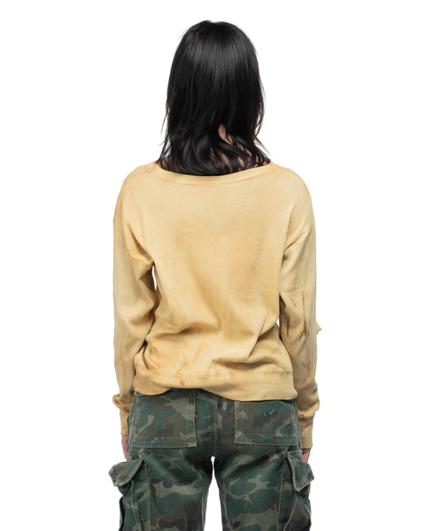 1930s Rib Knit Crewneck Sweatshirt