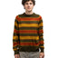 70's Striped Sweater - Large