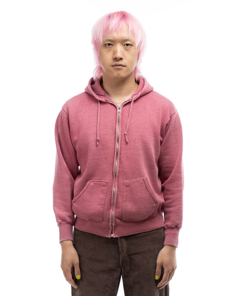 60’s Salmon Zip Hoodie - Medium