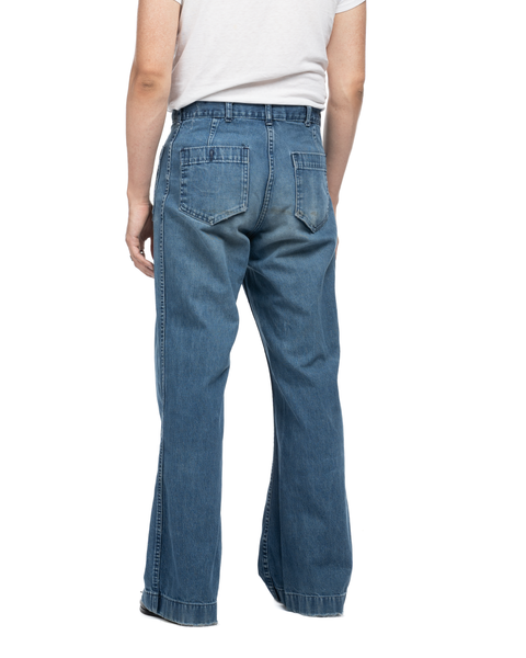 70s Sailor Dungarees - 29" x 28"