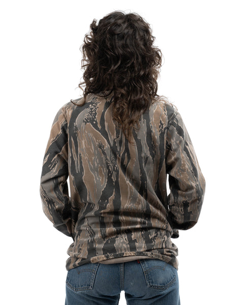 70's Tiger Stripe Camo Hunting Jacket - Medium