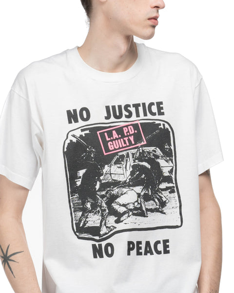 90's No Justice Tee - XL