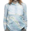 1970s Sheer Cat Print Shirt
