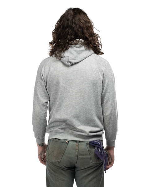 70's Heather Hooded Sweatshirt - Large