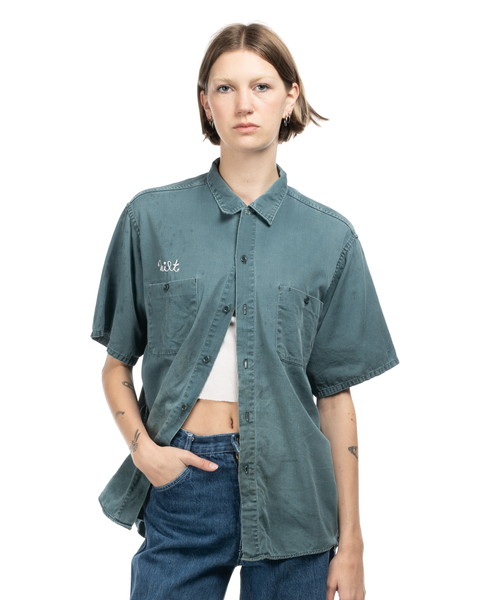 1960s Chain-Stitched Work Shirt