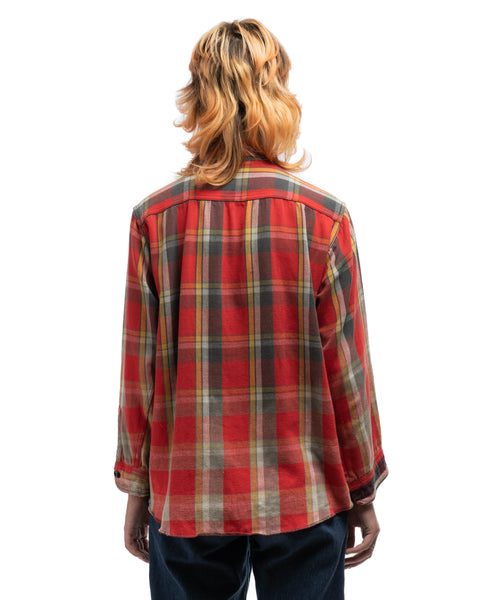 60's Faded Cotton Flannel - Medium