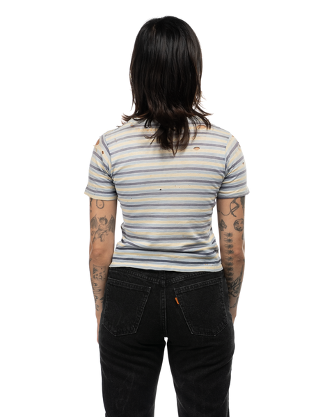 1940s Striped QT Tee