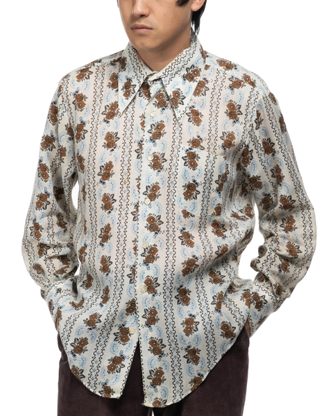 1960s Dagger Collar Shirt