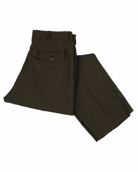 70's Military Wool Trousers - 32" x 32"