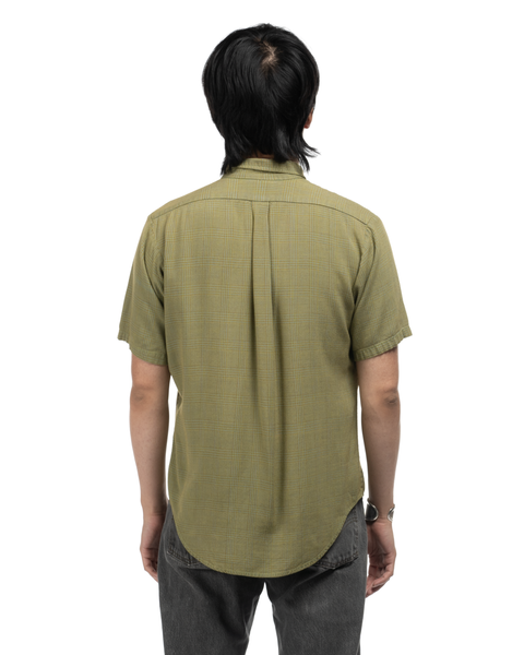 1960s Davinci Rayon Oxford Collar Shirt