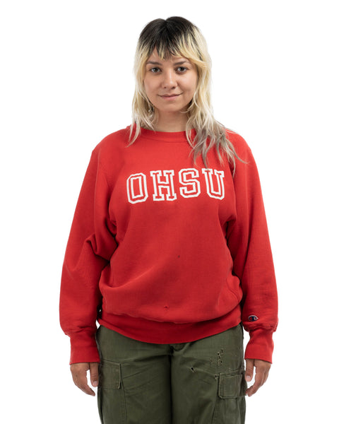 80's OHSU Champion Reverse Weave - Large