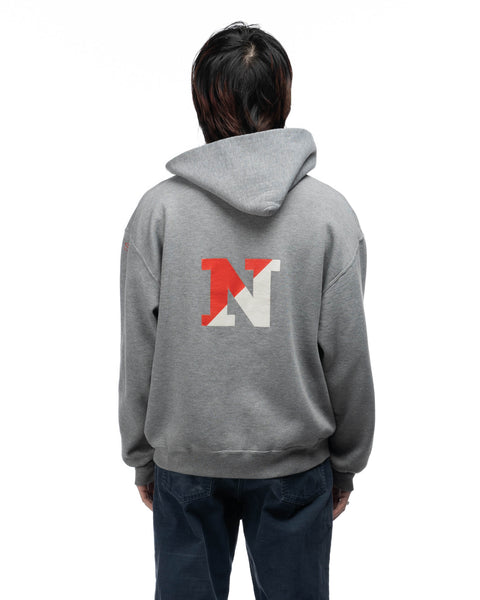 90's Russell Basketball Hoodie - Large