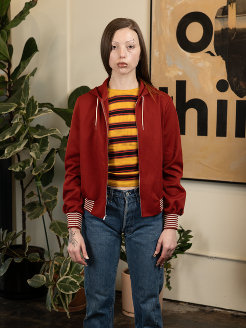 1970s Mongomery Ward Zip-Hoodie