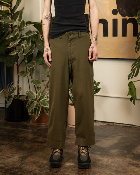 1950s Wool Officer Trousers