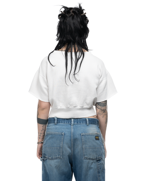 1950s Short-Sleeve Crewneck Sweatshirt