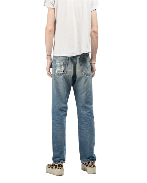 1980s Repaired Levi's 505 Denim