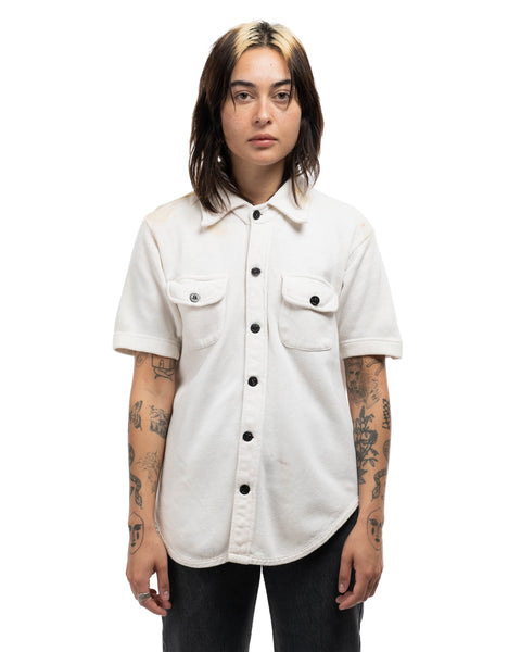 70's Sweatshirt Button-Up - XS