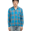 1960s Plaid Loop Collar Shirt