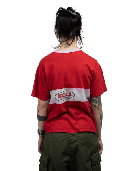70's Boxy Bell Helmets Tee - Large