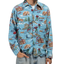 1960s Outdoorsman Print Cotton Flannel