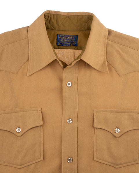 70's Pendleton Wool Western Shirt - Medium