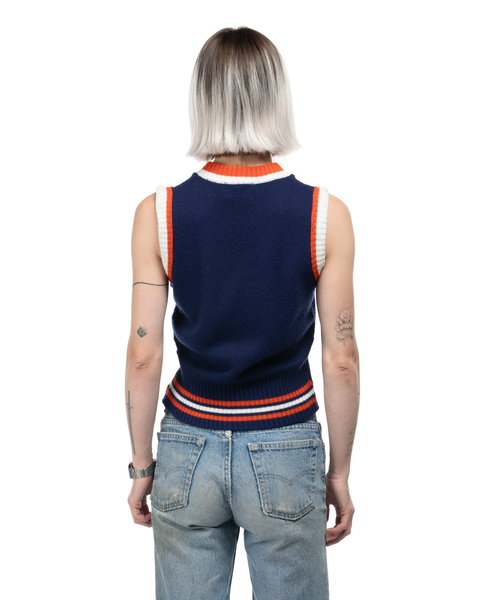 1970s Collegiate Sweater Vest