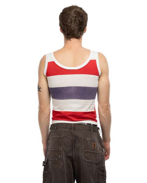 70's Striped Tank - Medium