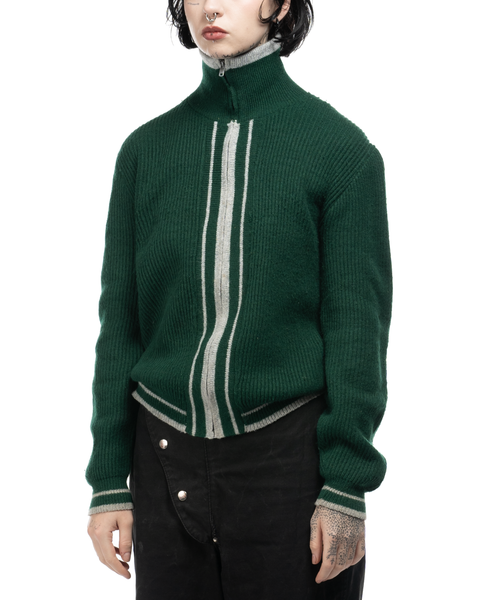1950s Campus Zip-Cardigan