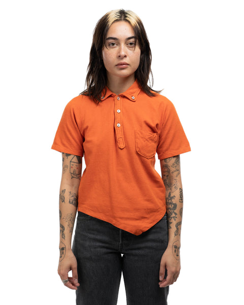 50's Oxford Collar Polo Shirt - XS