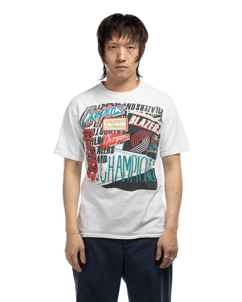 90's Blazers Champions Tee - Large