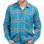 1960s Plaid Loop Collar Shirt