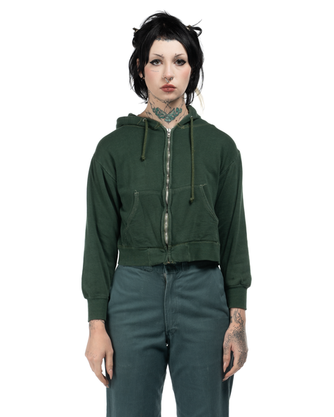 1960's Thermal-Lined QT Zip Hoodie