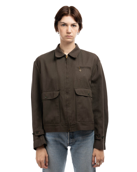50's Boxy Hercules Whipcord Jacket - Large