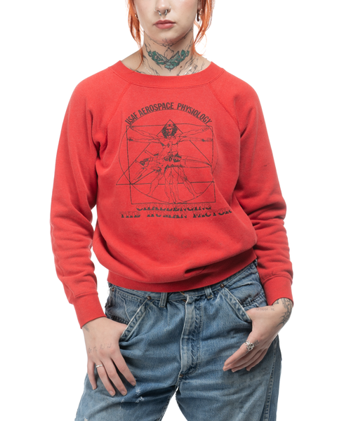 1980s USAF Davinci Crewneck