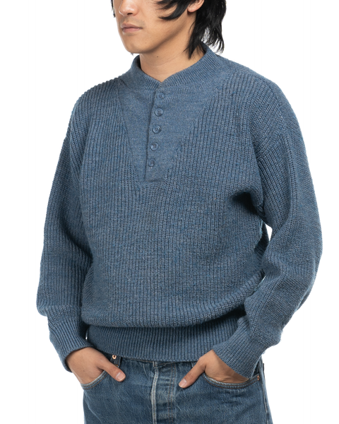 1980s LL Bean Henley Sweater