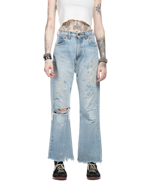 1980s Thrashed Levi's Painter Denim