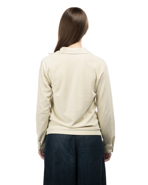 1970s Velvety Polo Shirt