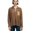 50's Corduroy Lace Up Shirt - XL