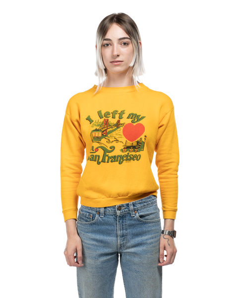 1970s Left My <3 in San Francisco Sweatshirt