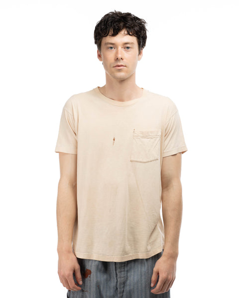 80’s Soft Blank Pocket Tee - Medium