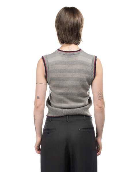 1960s Striped Sweater Vest