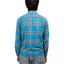 1960s Plaid Loop Collar Shirt