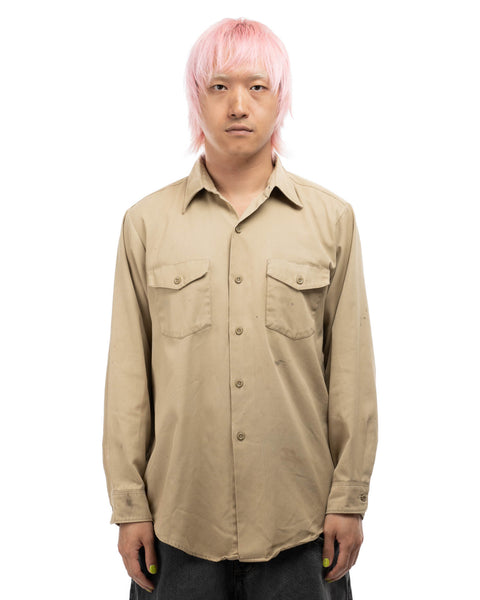 60's Lee Chetopa Twill Work Shirt - Large