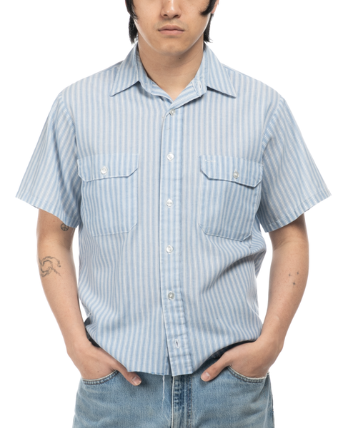 1970s Striped Work Shirt