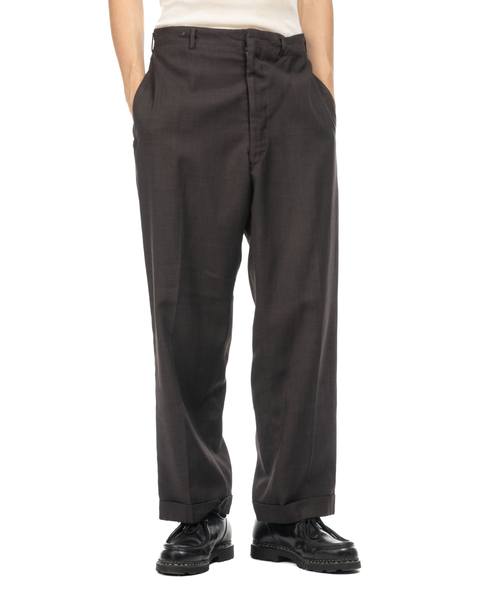 1960s Flat Front Trousers