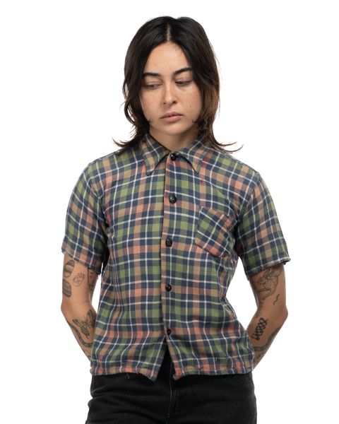 1930s Cotton Flannel Shirt