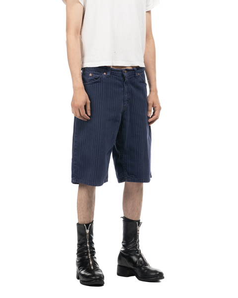 1990s Striped Levi's Shorts