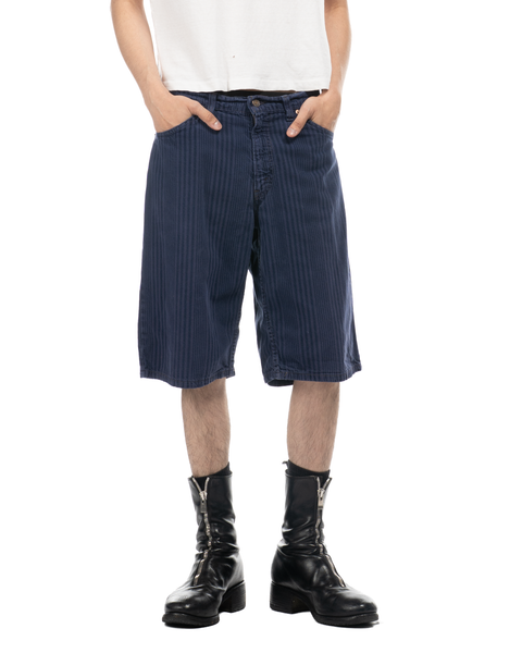 1990s Striped Levi's Shorts