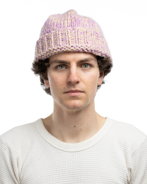 90's Hand-Knit Cap - Large